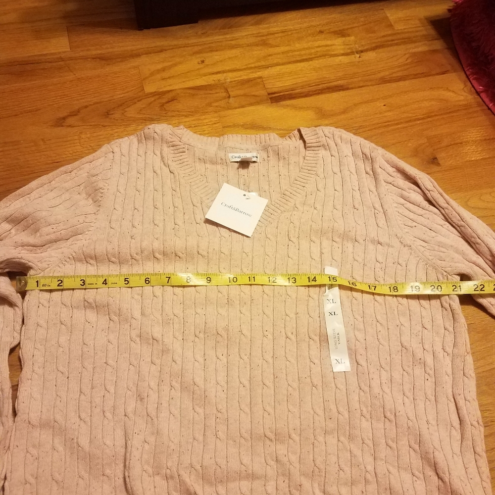 Croft & Barrow Cable Knit Sweater - Picture 4 of 5